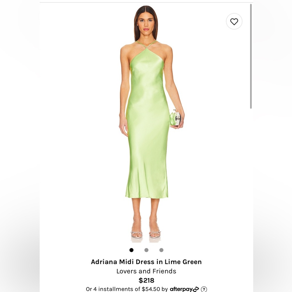 lovers and friends adriana midi dress